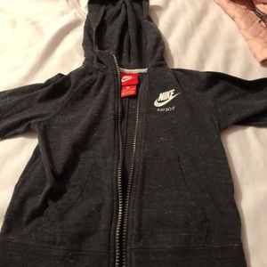 Nike front zip hoodie
